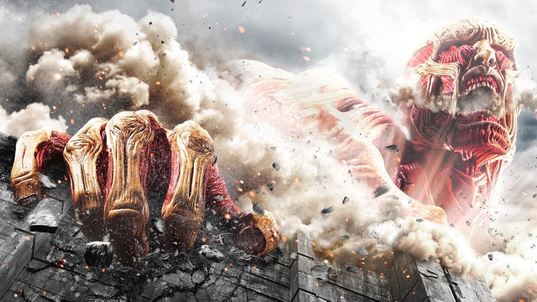 Attack on Titan backdrop 3