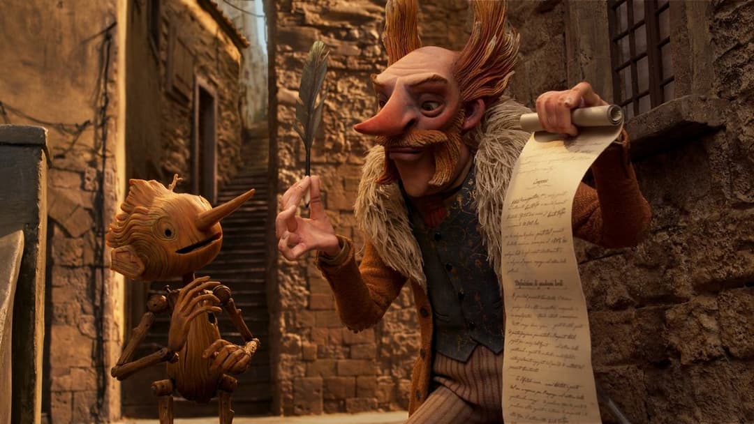 Guillermo del Toro's Pinocchio backdrop 4