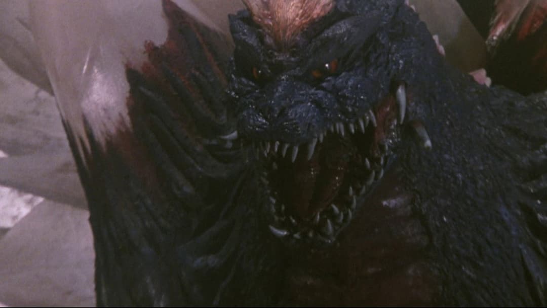 Godzilla vs. Spacegodzilla backdrop 15