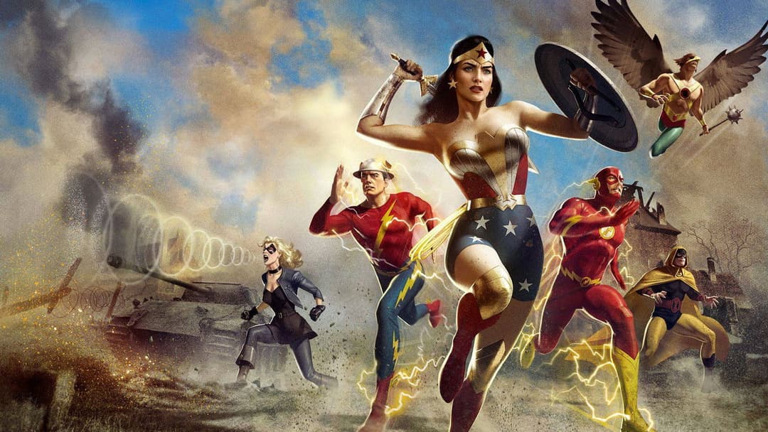 Justice Society: World War II backdrop 5