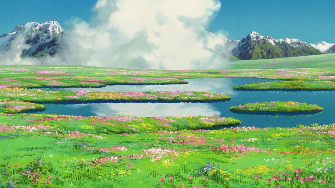 Howl's Moving Castle backdrop 17