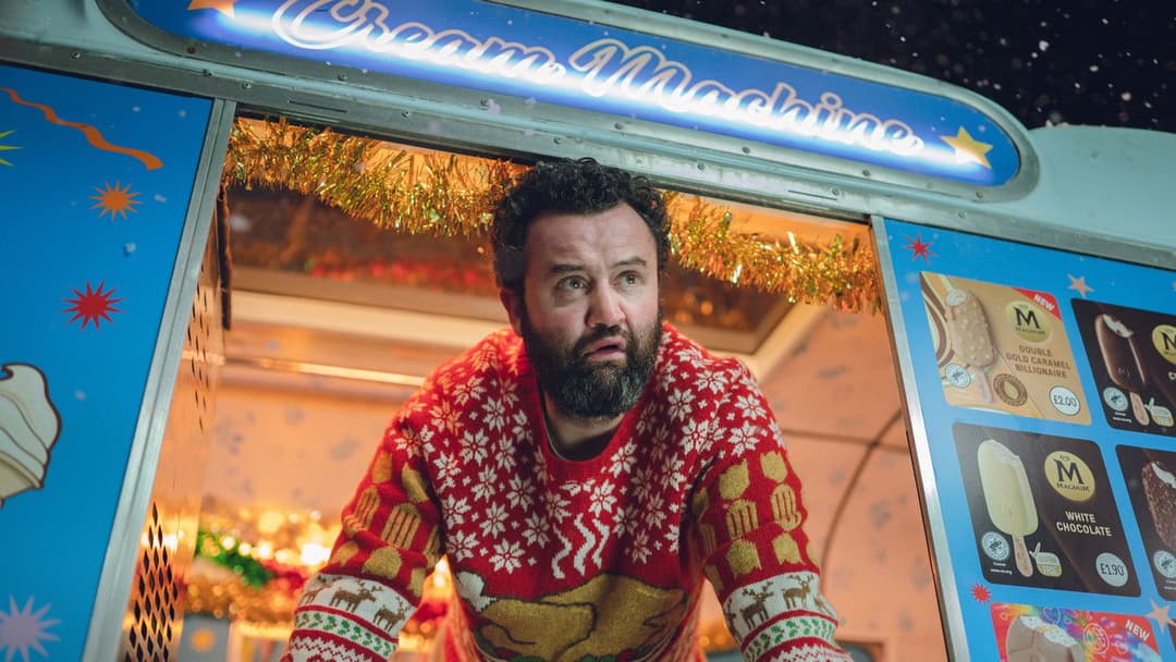 Weihnachten bei dir oder bei mir? backdrop 6