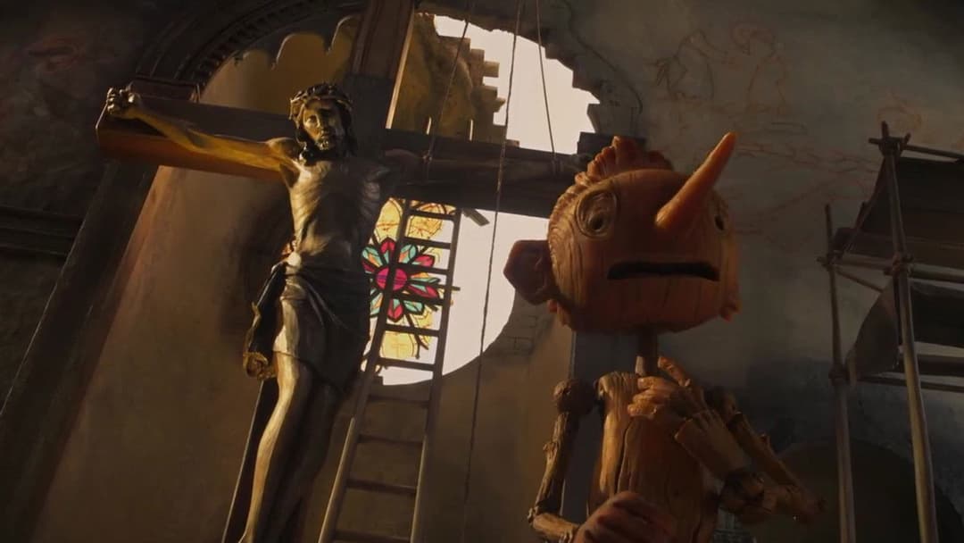 Guillermo del Toro's Pinocchio backdrop 17