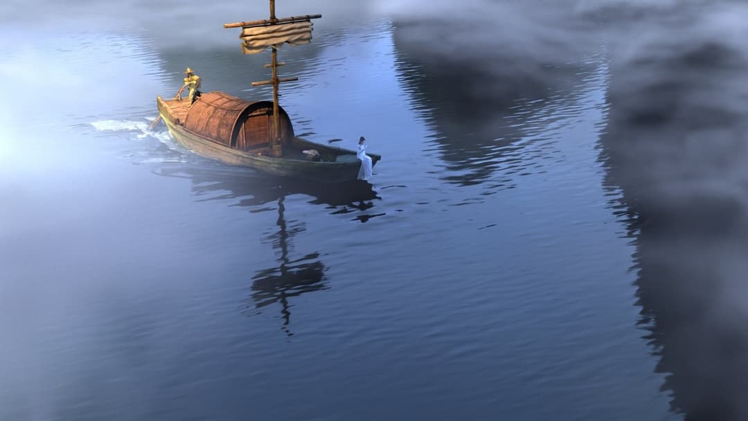 White Snake backdrop 9