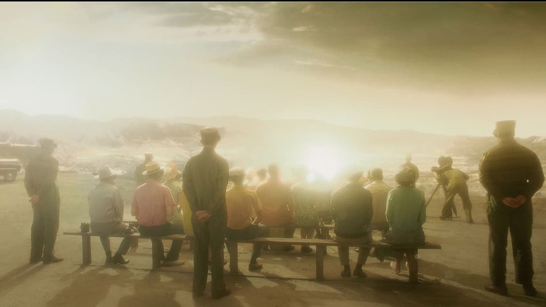 Radioactive backdrop 12