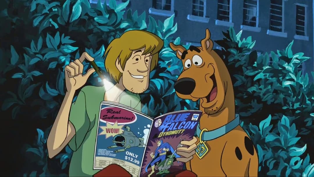Scooby-Doo! Mask of the Blue Falcon backdrop 3