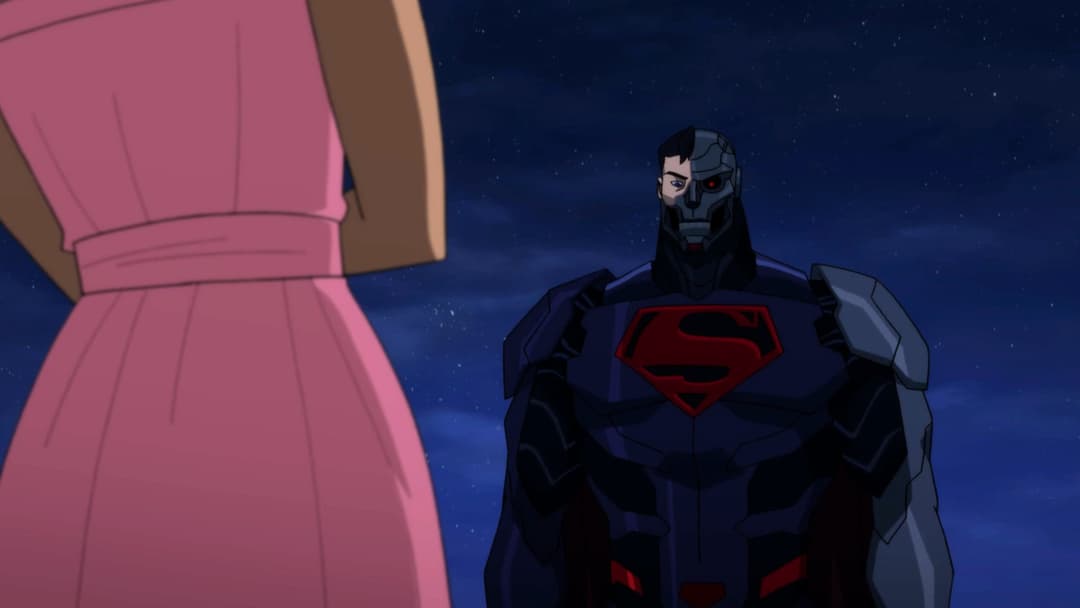 Reign of the Supermen backdrop 17