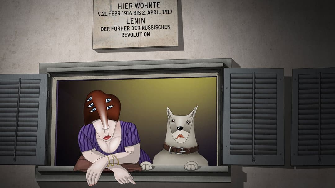 Ruben Brandt, Collector backdrop 2