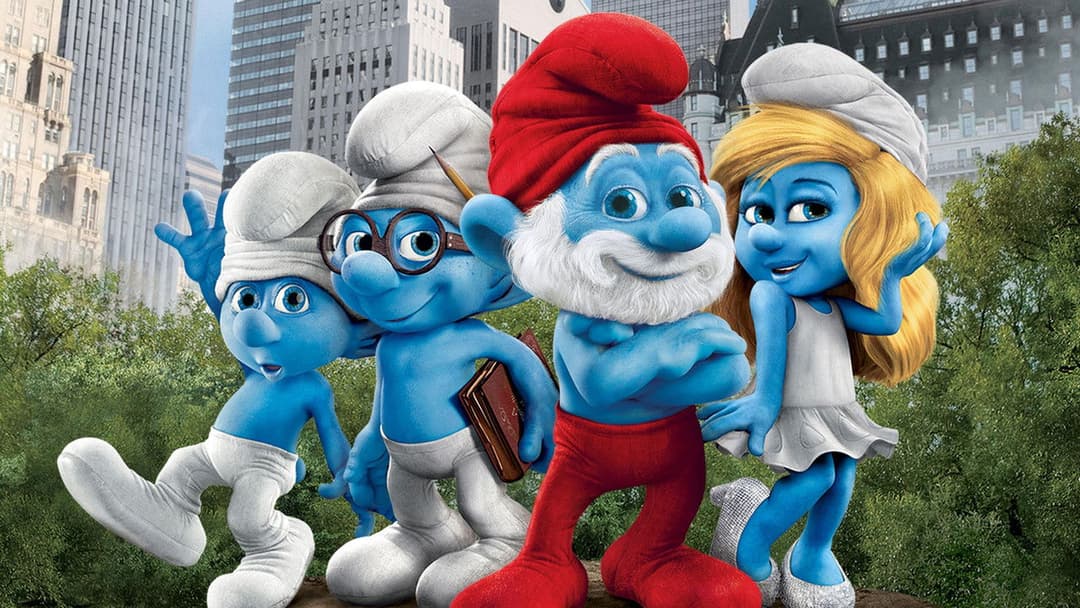 The Smurfs backdrop 11