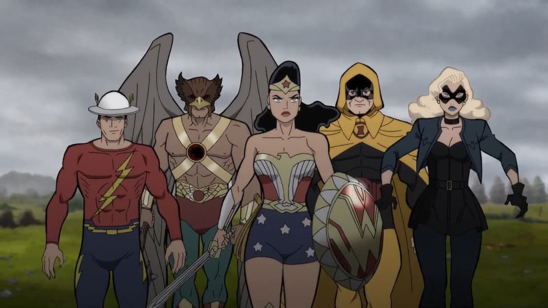 Justice Society: World War II backdrop 3