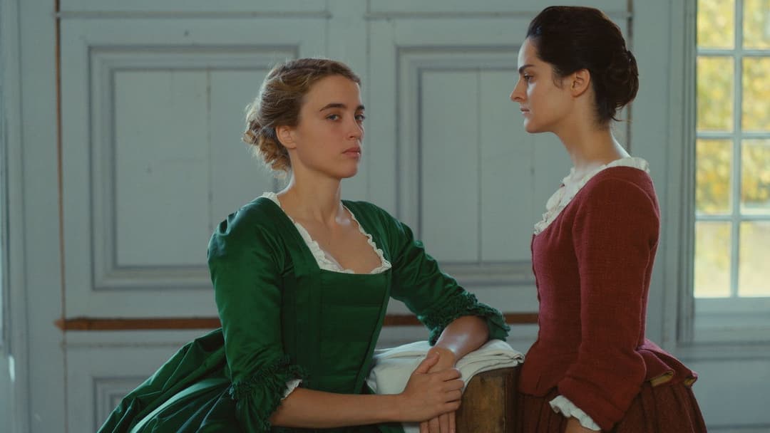 Портрет дівчини у вогні backdrop 15