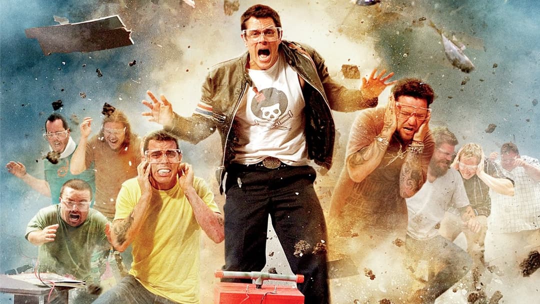 Jackass 3D backdrop 2