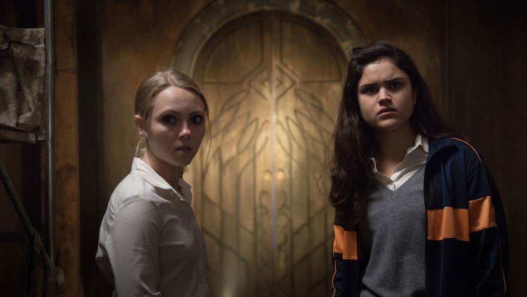 Down a Dark Hall backdrop 8