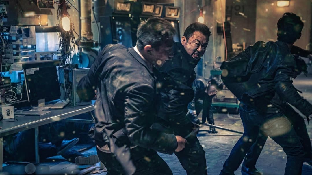 Гангстер, коп і диявол backdrop 10