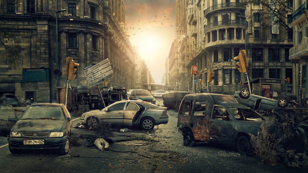 Bird Box: Barcelona backdrop 8