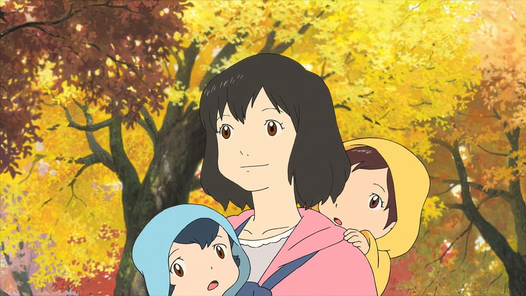 Wolf Children backdrop 18