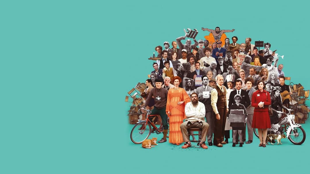 The French Dispatch of the Liberty, Kansas Evening Sun backdrop 9