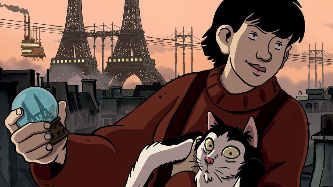 Avril et le monde truqué backdrop 1