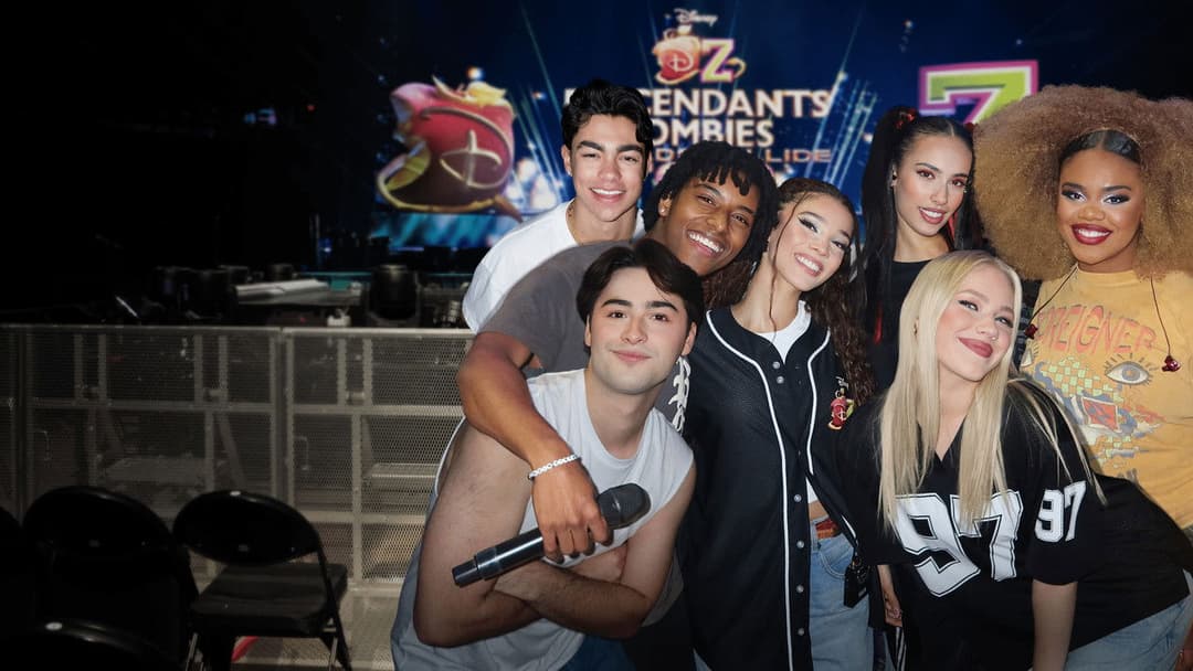 Descendants/ZOMBIES Worlds Collide - Concert Special backdrop 2