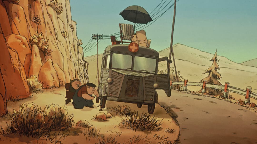 The Triplets of Belleville backdrop 2