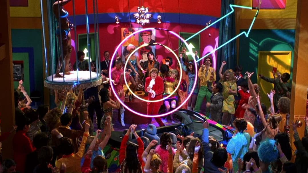 Austin Powers - Spion in geheimer Missionarsstellung backdrop 15