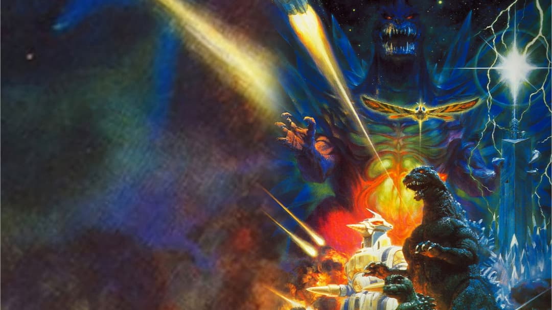 Godzilla vs. Spacegodzilla backdrop 19