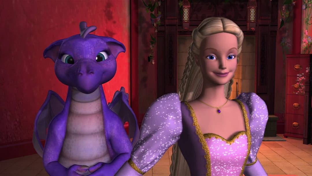 Барбі як Рапунцель backdrop 5