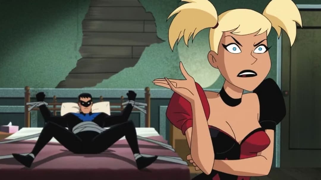 Batman und Harley Quinn backdrop 8