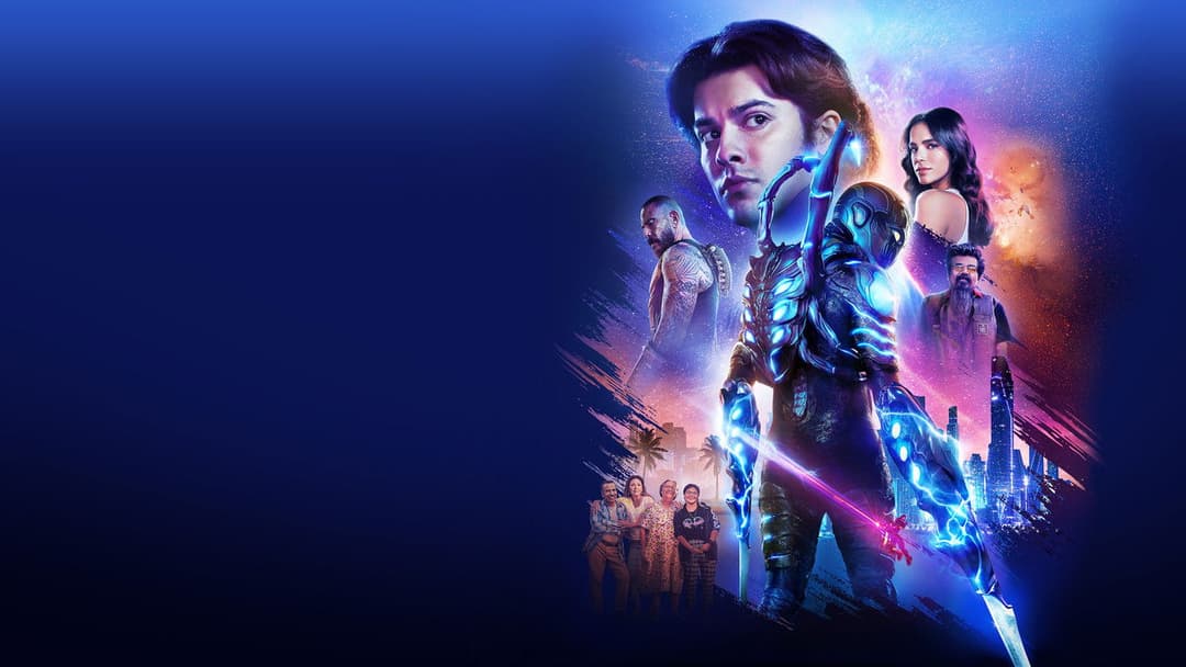 Blue Beetle backdrop 20