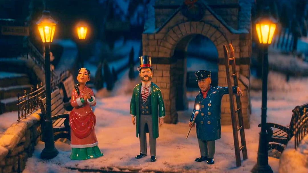 Candy Cane Lane backdrop 7