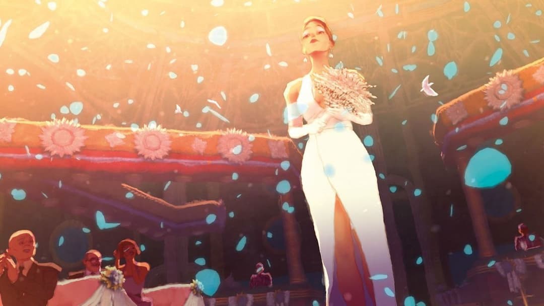 Cinderella the Cat backdrop 2