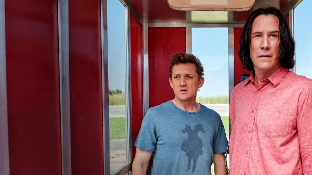 Bill & Ted retten das Universum backdrop 10