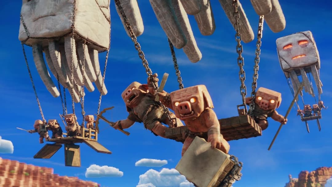 Ein Minecraft Film backdrop 19