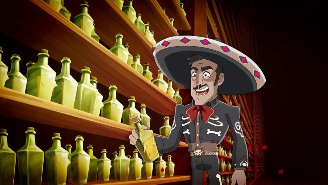 The Legend of the Black Charro backdrop 10