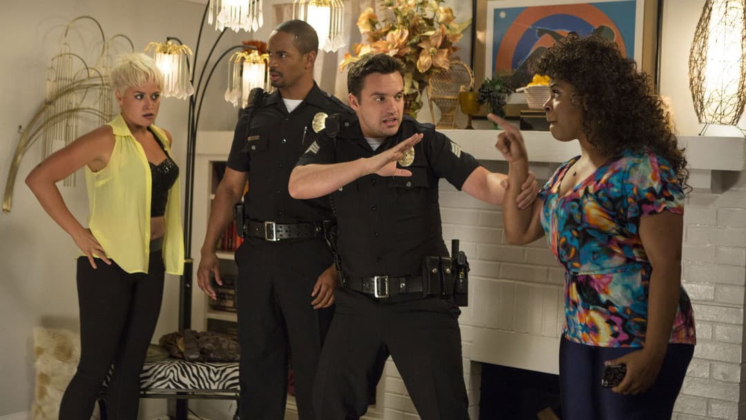 Let's be Cops - Die Party Bullen backdrop 9