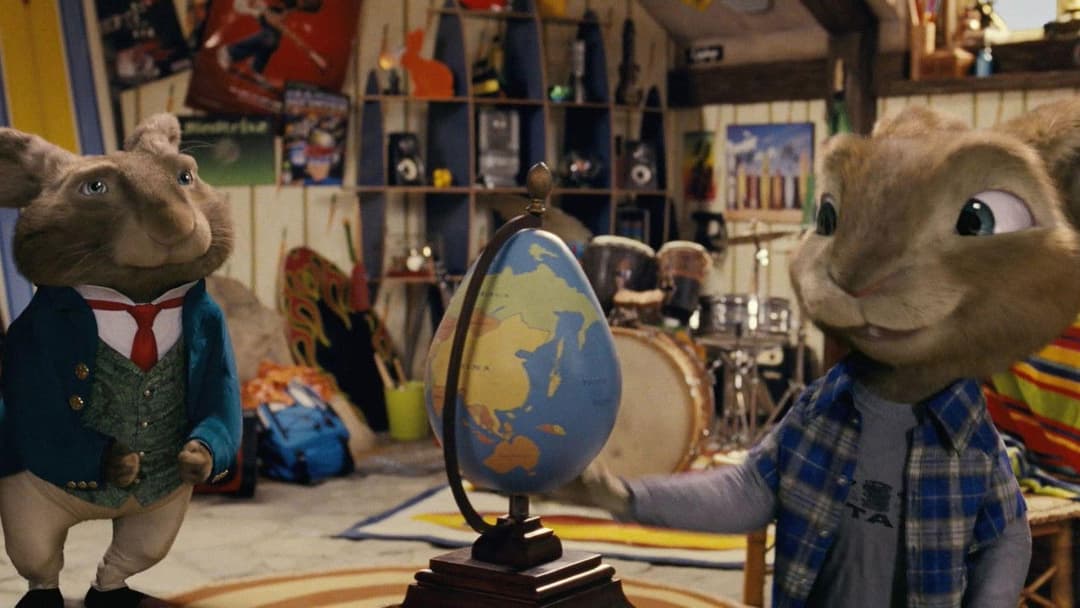 Hop - Osterhase oder Superstar backdrop 11