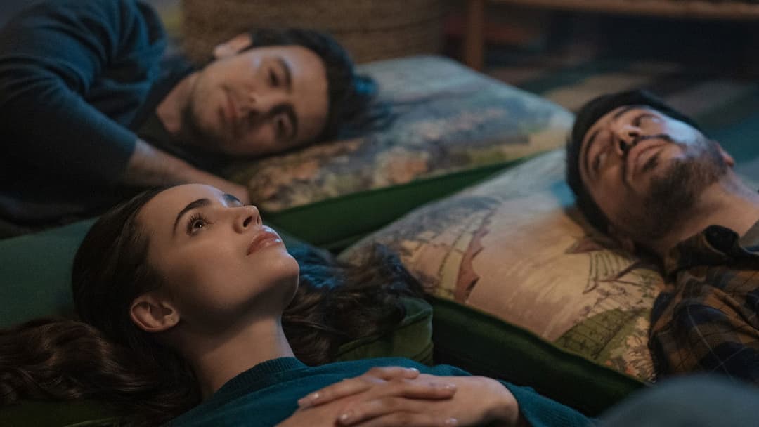 Morgen kommt ein neuer Himmel backdrop 20