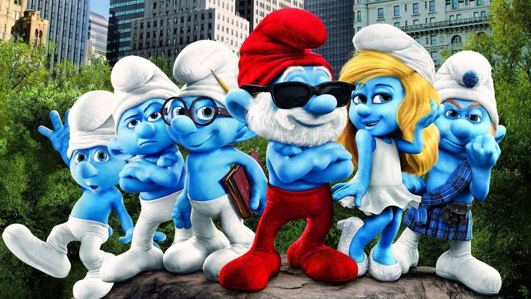 The Smurfs backdrop 12