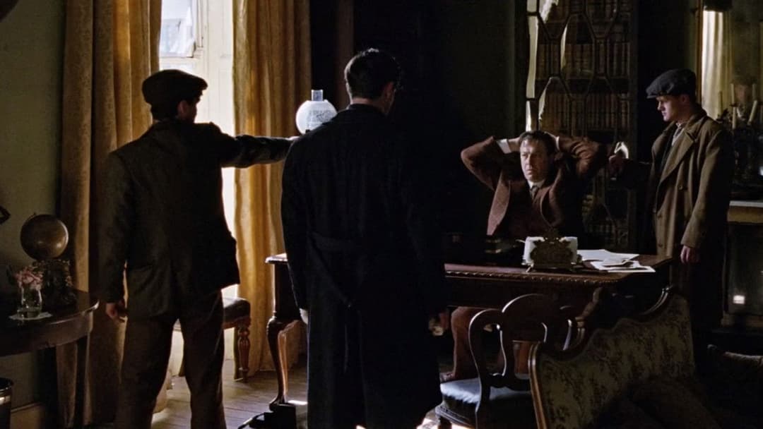 Вітер, що гойдає верес backdrop 8