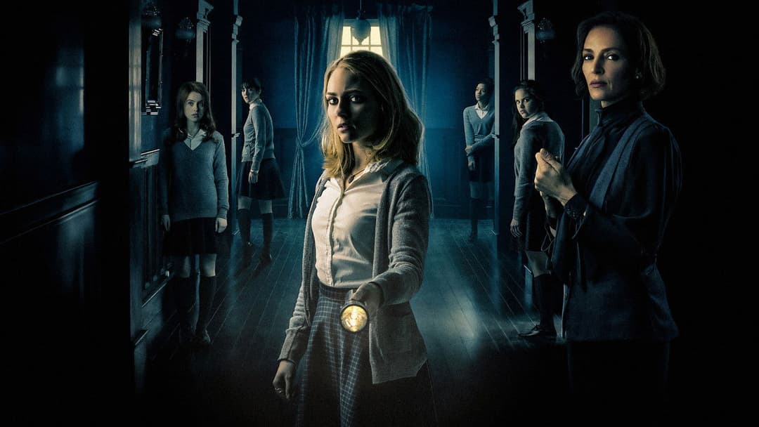 Down a Dark Hall backdrop 3