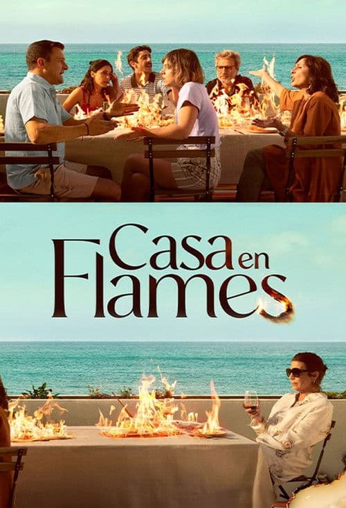 Casa en flames