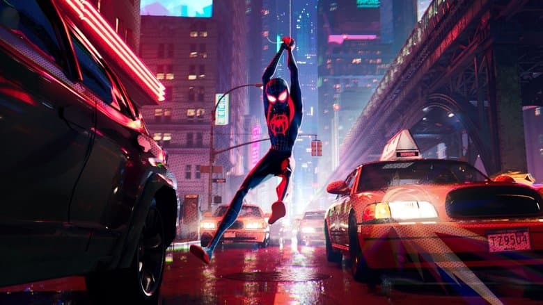 Spider-Man: Into the Spider-Verse - movie backdrop logo