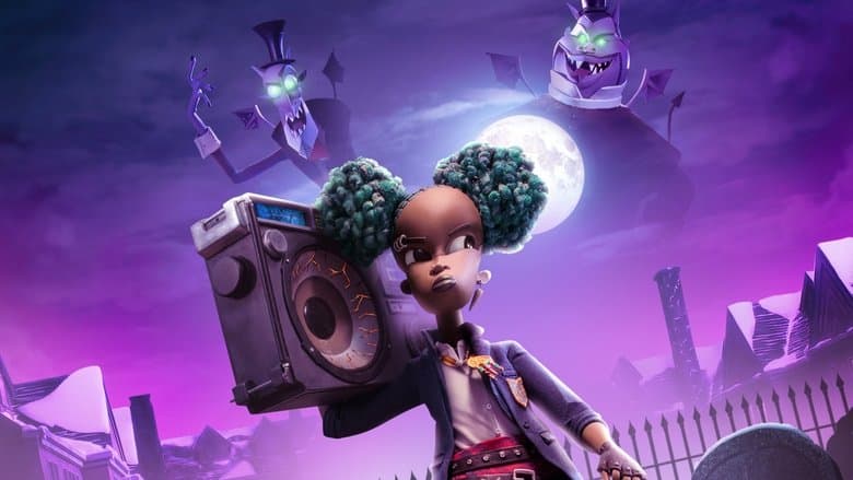 Übernatürlicher Horror Hintergrund