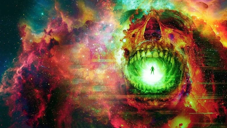 Alien-Horror Hintergrund