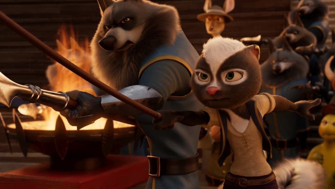 Hühnerhase und der Hamster der Finsternis backdrop 7