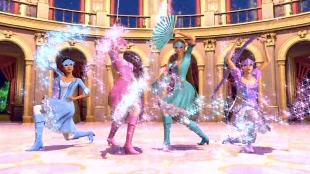 Barbie and the Three Musketeers backdrop 8