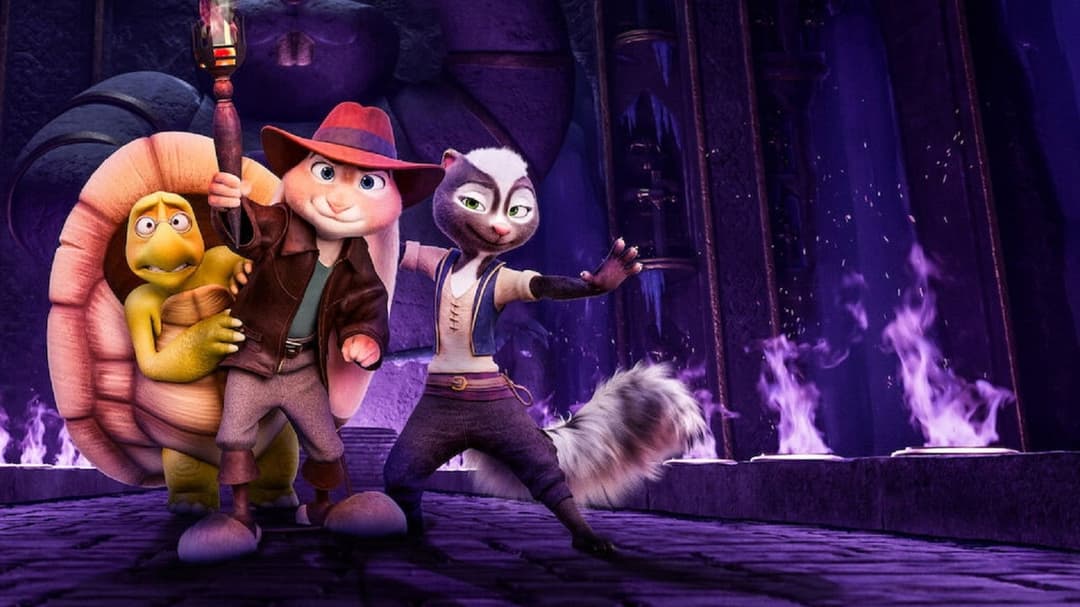 Hühnerhase und der Hamster der Finsternis backdrop 11