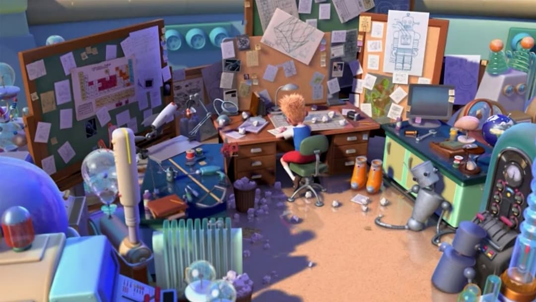 Triff die Robinsons backdrop 18