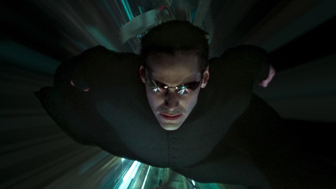 The Matrix Reloaded backdrop 8