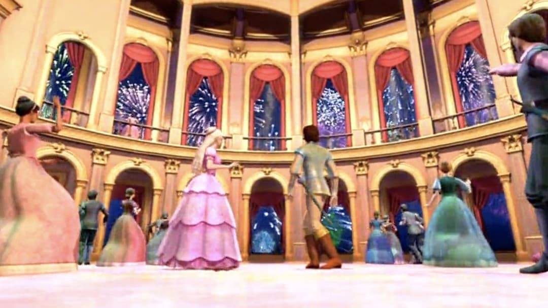 Barbie and the Three Musketeers backdrop 15
